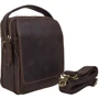 Мужская сумка через плечо Buffalo Bags коричневая (SHIM6050C-brown)