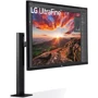 Монитор LG 32UN880-B: Разъемы USB Type-C, HDMI, DisplayPort