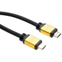 Кабель і перехідник Vinga HDMI to HDMI 1.8 m metal V2.0 (VCPDCHDMI2VMM1.8BK)