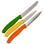 Набір кухонних ножів Victorinox SwissClassic Paring Set 3 пр. (6.7116.31G): Метериал леза нержавіюча сталь
