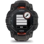 Смарт-часы Garmin Instinct 3 Solar 50mm Black with Charcoal Band (010-02935-00): Материал ремешка Силикон