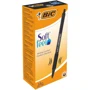 Набор шариковых ручек BIC Soft Feel Clic Grip Чёрный 1 мм 12 шт (70330914360)