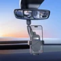 Держатель Hoco Car Holder Mirror Mount H17 Black фото 7
