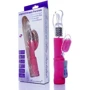 Вибратор с ротацией и стимулятором клитора Boss Series - Bird PINK, BS2600096