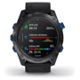 Смарт-часы Garmin Descent Mk2i Bundle Titanium Carbon Grey w. Silicon Band w. Descent T1 (010-02132-13): Материал ремешка силикон