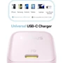 Зарядное устройство Baseus USB-C Wall Charger GaN 1C 45W Pink (P10176800413-00): Тип сетевое