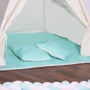 Детская палатка Springos Tipi XXL вигвам бело-мятная (TIP04)
