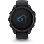 Смарт-часы Garmin Fenix 8 Solar 47mm Sapphire Carbon Grey DLC Titanium with Black/Pebble Grey Silicone Band (010-02906-11): Особенности Функция звонка, Динамик (громкая связь), Встроенный микрофон, Бесконтактная оплата, Большой экран, Влагозащищенные, С сапфировым стеклом, Металлический корпус, Фонарик, Компас, Барометр, Термометр, Та