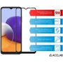 Аксессуар для смартфона ACCLAB Tempered Glass Full Glue Black for Samsung A225 Galaxy A22: Цвет черный