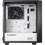 Корпус GameMax Brufen C3 BW: Материал передней панели пластик