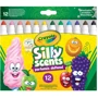 Набір фломастера Crayola Silly Scents широка лінія (washable) з ароматом 12 шт. (58-8337)