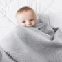 Плед Cosas Waffle Cube Grey 75х95 см (Pled95_Waffle_SquaresGrey) фото 6