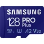 Карта пам'яті Samsung 128GB microSDXC Class 10 UHS-I U3 PRO Plus adapter (MB-MD128KA/RU)