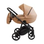 Універсальна коляска 2 в 1 Broco Miracle Black 9023-BMB-06, бежевий фото 8
