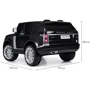 Дитячий радіокерований електромобіль Bambi Racer Land Rover, чорний (M 4175EBLR-2): Матеріал корпусу пластик