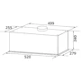 Вытяжка GRANADO Palamos 4613-700 Black glass (GCH461370011) фото 6