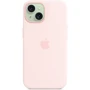 Чехол для iPhone Apple iPhone 15 Silicone Case with MagSafe - Light Pink (MT0U3ZM/A) фото 5