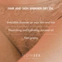 Суха олія-шиммер для волосся і тіла Bijoux Indiscrets Slow Sex Hair and skin shimmer