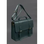 Сумка-сэтчел BlankNote Porte зеленая (BN-BAG-58-malachite): Пол Унисекс