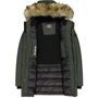 Парка CMP Man Parka Fix Hood (31K2997-F959) 54 зелена зима з капюшоном зі штучним хутром: Довжина рукава Довгий