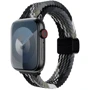 Switcheasy Candy Braided Nylon Watch Loop Black/Gray (SAW459237BY24) для Apple Watch 42/44/45/46/49mm