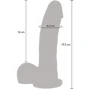 Вибратор с пульсацией Toy Joy Get Real Magnetic Pulse Trusting Dildo (телесный)