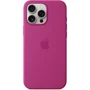 Чехол для iPhone Apple for iPhone 16 Pro Max Silicone Case with MagSafe Fuchsia (MYYX3): Цвет розовый