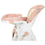 Стульчик для кормления El Camino ME 1086 DESSERT (pink): Регулировка высоты стула 5 позиций