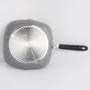 Сковорода-гриль Berlinger Haus Gray Stone Touch Line 28x28 см (BH-1163N): Антипригарное покрытие Мраморное