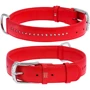 Ошейник WAUDOG Glamour со стразами 20 мм 30-39 см красный (38763)