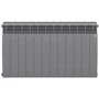 Радіатор із нижнім підключенням Royal Thermo PianoForte VD 500/Silver Satin -12 секцій: Кількість пластин 1