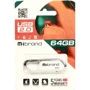 USB-флешка Mibrand 64GB Aligator USB 2.0 White (MI2.0/AL64U7W): Стандарт USB USB 2.0