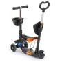 Самокат дитячий 5 в 1 Best Scooter чорний (21500): Тип гальма ножной