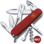 Мультитул Victorinox CLIMBER MAT красный матовый лак с желт. лого (Vx13703_M0008p): Тип мини-мультитул