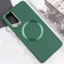 Чехол для телефонов TPU Case Bonbon Metal Style with MagSafe Pine Green for Samsung A356 Galaxy A35: Материал TPU (термополиуретан)