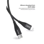 Кабель Vokamo Luxlink Cable USB-C to Lightning 1.2m Red (VKM20055) фото 3
