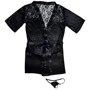 Халат NDS 1125-5 Black S/M (8736)