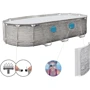 Каркасный бассейн Bestway 56716, 549х274х122 см 5 678 л/ч с дозатором лестницей и тентом фото 14