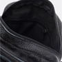 Чоловіча сумка через плече чорна Keizer (K1133bl-black): Фактура Матовая, Зернистая
