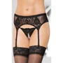 Пояс для чулок SoftLine Garterbelt 3319, S/M (black)