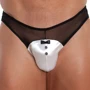 Мужские трусы SoftLine Thong 4467, XL (black/white)