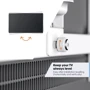 Кронштейн для ТБ Vogels TVM 3443 White: Призначення для ТВ