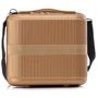 Бьюти-кейс Semi Line 16L Gold золотой (T5667-1): Фактура Матовая, Глянцевая