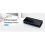 Мережевий комутатор Cudy GS108D: Кількість портів Fast Ethernet (10/100) 8