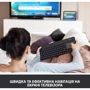 Клавиатура Logitech K400 Plus Black UA (920-007145): Подключение беспроводное