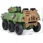 Детский электромобиль танк Bambi Racer 140W, зеленый (M 4862BR-5): Максимальная скорость, км/ч 6