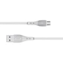 Кабель T-PHOX USB Cable to microUSB 1m White (T-M836): Тип USB Cable - microUSB