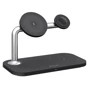 Зарядний пристрій Proove Wireless Charger Magnetic Field 15W Black для iPhone 16 I 15 I 14 I 13 I 12 series, Apple Watch and Apple AirPods: Особливості Для Apple Watch, MagSafe