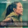 Наушники Sony LinkBuds Fit Violet (WF-LS910NV.CE7): Время работы, ч 8