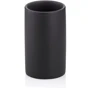 Стакан для зубных щеток KELA Matsi черный 11х7 см (23718)